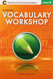 Vocabulary Workshop Level E Grade 10