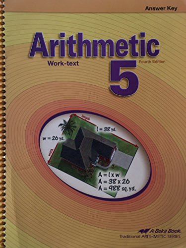 Arithmetic 5: Work-text (answer key)