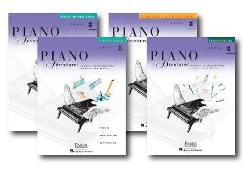 Faber Piano Adventures Level 3B Learning Library Set - Lesson Theory