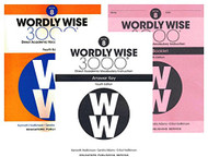 Wordly Wise 3000 Student Edition + Test Booklet + Answer Key Set Grade