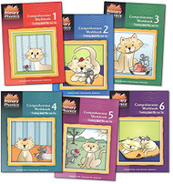 Primary Phonics Comprehension Complete 6 Workbooks Set -- Thinking