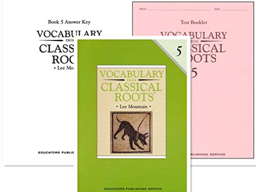 Vocabulary from Classical Roots Grade 5 SET -- Student Book Test