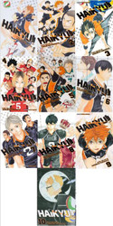 Haikyu!! Furudate Collection 10 books set Haruichi volume 1-10 by
