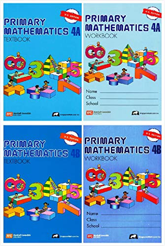 Singapore Primary Mathematics Grade 4 Kit