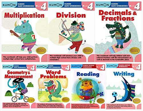 Kumon Grade 4 Complete Set