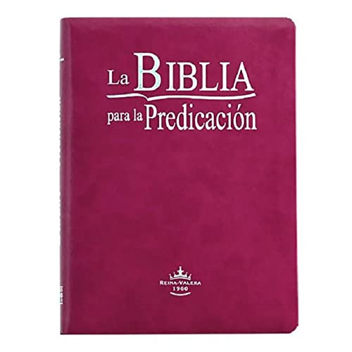 La Biblia para la Predicacion RVR60 - Letra Grande imitacion piel