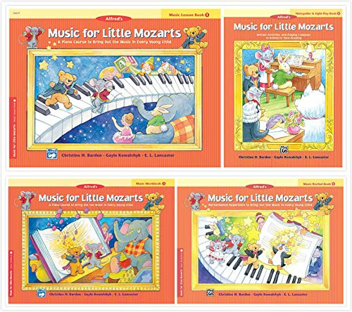 Alfred's Music for Little Mozarts Books 1 Set
