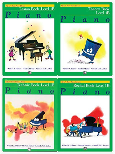 Alfred's Basic Piano Library: Level 1B Books Set