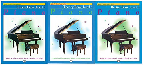 Alfred's Basic Piano Library: Level 5 Books Set