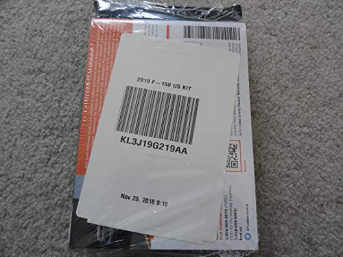 New and Factory Sealed 2019 Ford F-150 Truck Owners Manual
