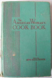 American Woman's Cook Book thumb Indexed Edited and Revised