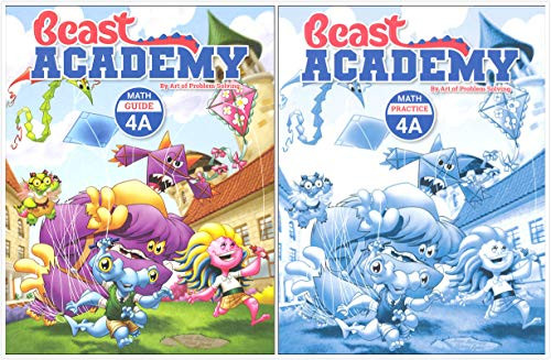 Art of Problem Solving: Beast Academy 4A Books Set