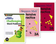Singapore Math 3 Books Set for Grade 3 - Singapore Math Intensive