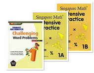 Singapore Math 3 Books Set for Grade 1 - Singapore Math Intensive
