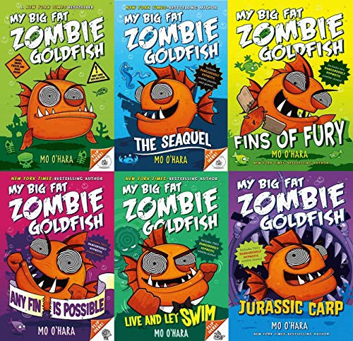 My Big Fat Zombie Goldfish 6 Book Series The Sequel Fins of Fury