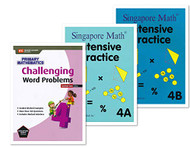 Singapore Math 3 Books Set for Grade 4 - Singapore Math Intensive