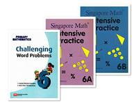 Singapore Math 3 Books Set for Grade 6 - Singapore Math Intensive