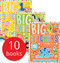 Assortment Big Stickers for Little Hands (10 Activity Books)