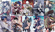 GOLDEN KAMUY Series: volume 11-20 Collection 10 book set by Noda