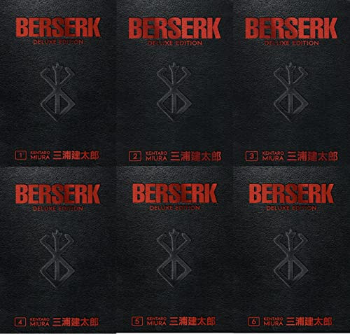 Berserk Volume 1-5 Collection 5 Books Set (Series 1) by Kentaro Miura