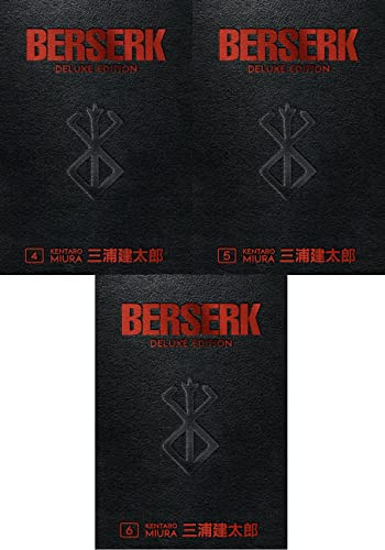Berserk Deluxe Edition Series 3 Books Collection Volume 4