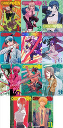 Chainsaw Man Collection 11 book set volumes 1-11 by Tatsuki