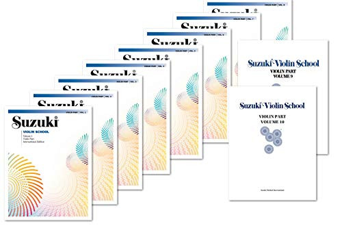 Suzuki Violin School Complete Volumes Set (10 Books)