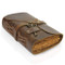 Vintage Leather Journal - Small Antique Handmade Leather Bound Journal