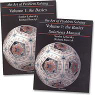 NEW - Art of Problem Solving: Volume 1 Text & Solutions Books Set - 2