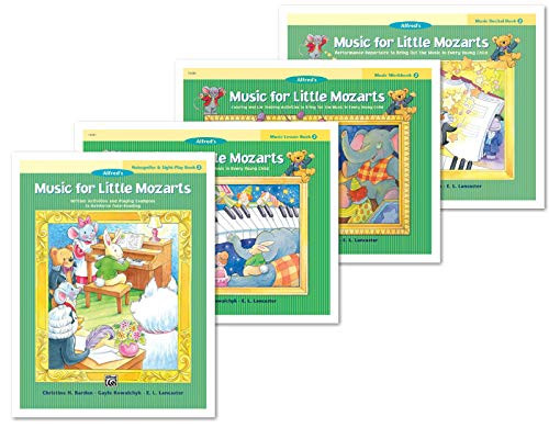 Music for Little Mozarts Level 2: 4 Books Set