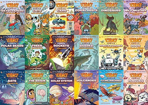 Science Comics Series 18-Book Set