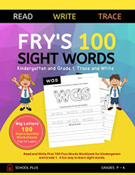 Fry's 100 Sight Words Kindergarten