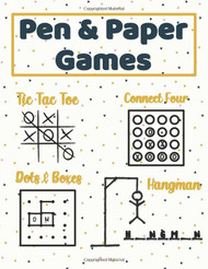 Pen and Paper Games: A 2 Player Activity Book of Tic Tac Toe Dots