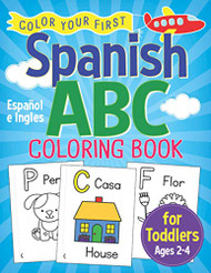 Spanish ABC Coloring Book for Toddlers