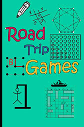 Road Trip Games: Games for kids - activitybook-Tic-Tac-Toe / Hangman