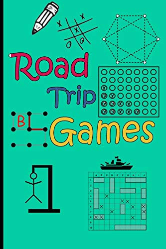 Road Trip Games: Games for kids - activitybook-Tic-Tac-Toe / Hangman