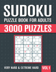 Sudoku Puzzle Book for Adults Volume 1