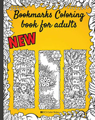 Bookmarks coloring book for adults