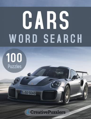 Cars Word Search: Car and Automobiles Puzzle Book