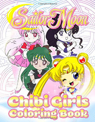 Sailor Moon Chibi Girls Coloring Book