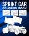 Sprint Car Coloring Book
