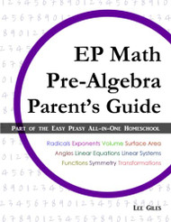 EP Math Pre-Algebra Parent's Guide