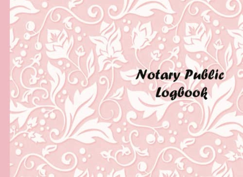 Notary Public Logbook Volume 5