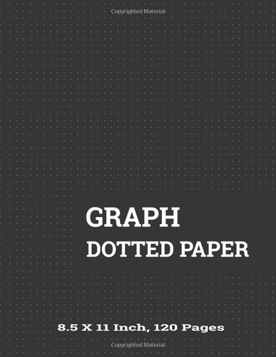 DOTTED PAPER: Dotted Notebook Paper Letter Size 8.5 X 11 | Bullet Dot