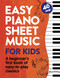 Easy Piano Sheet Music for Kids