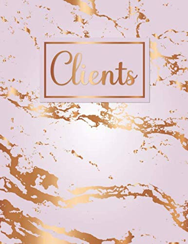 Clients: Client Appointment Organizer With Index & Pre-Numbered Pages