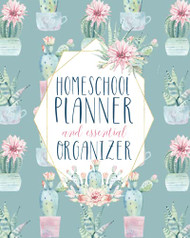 Undated Customizable Homeschool Planner and Essential Organizer | Mint