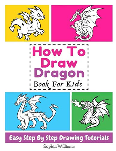 How To Draw Dragon Book For Kids Easy Step-By-Step Drawing
