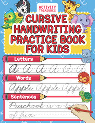 Cursive Handwriting Practice Book For Kids