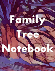 Family Tree Notebook: 7-Generation Genealogy Charts 127 Ancestor Data